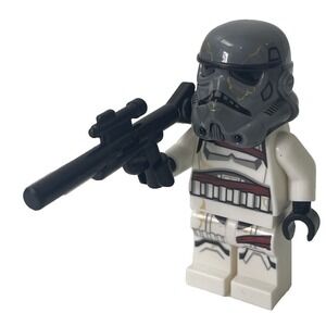 LEGO Night Trooper Minifigure Star Wars Ahsoka 75385 White Grey Excellent